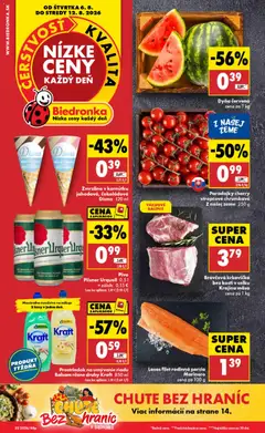 Náhľad Biedronka letáku platného od 06.08.2026