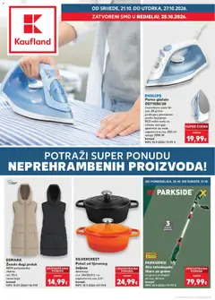 Pregled letka Kaufland - Split-Ravne njive trgovine Kaufland vrijedi od 21.10.2026