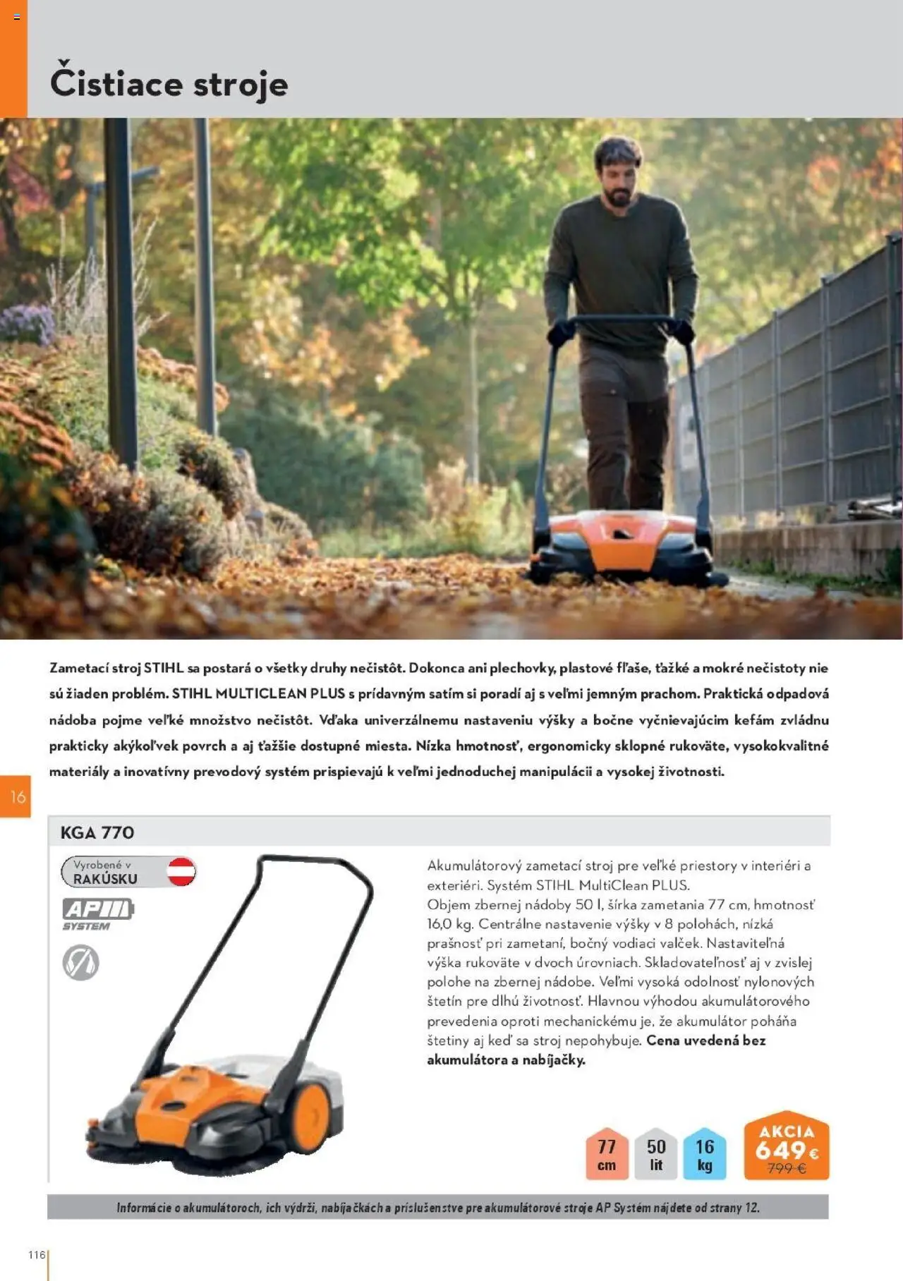 Náhľad STIHL letáku platného od 29.09.2025 - Akumulátor