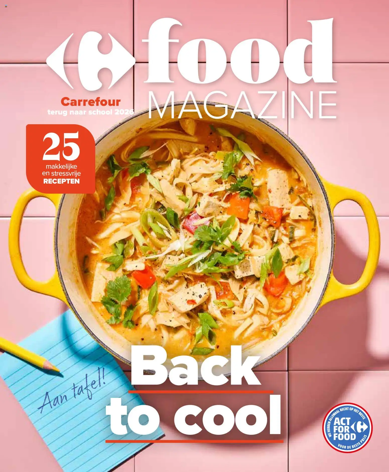 Voorbeeld van Carrefour Magazine-Back to cool van winkel Carrefour geldig vanaf 24/08/2026