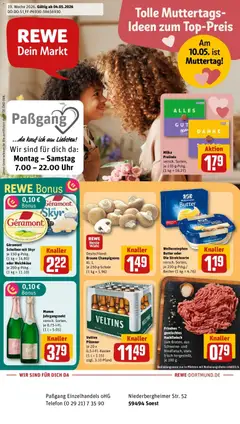 Vorschau von dem Prospekt des Geschäftes Rewe, gültig ab dem 04.05.2026