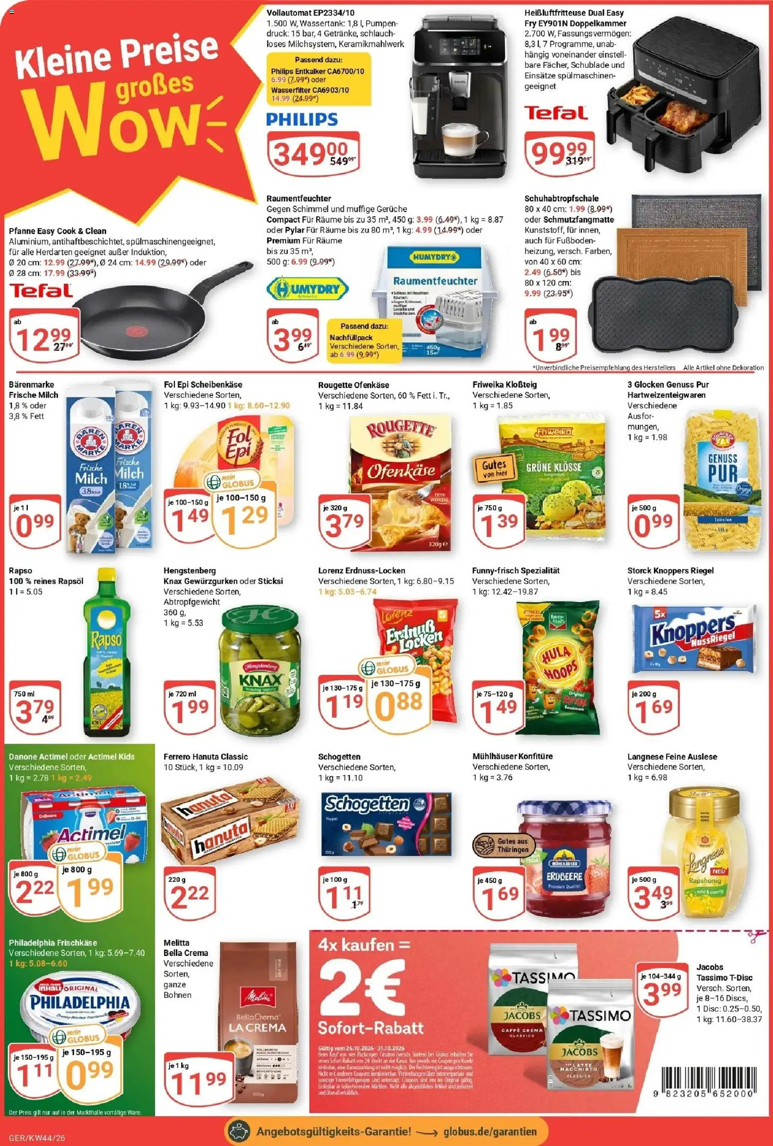 Vorschau von dem Prospekt des Geschäftes Globus, gültig ab dem 26.10.2026