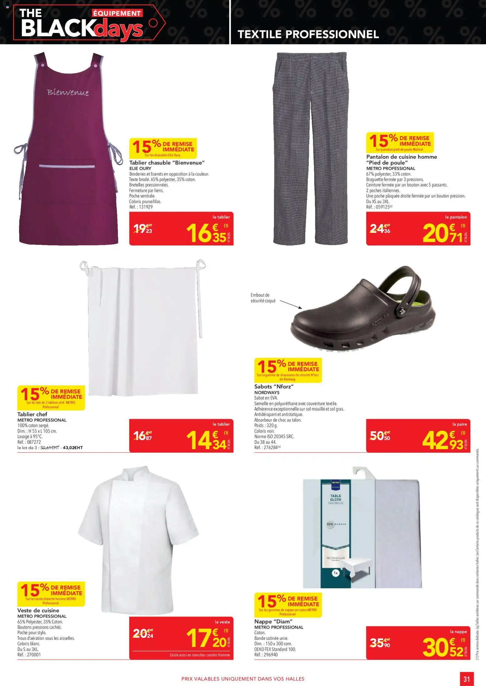 Prévisualisation de METRO Black Friday du magasin METRO formulaire valide 29/10/2026