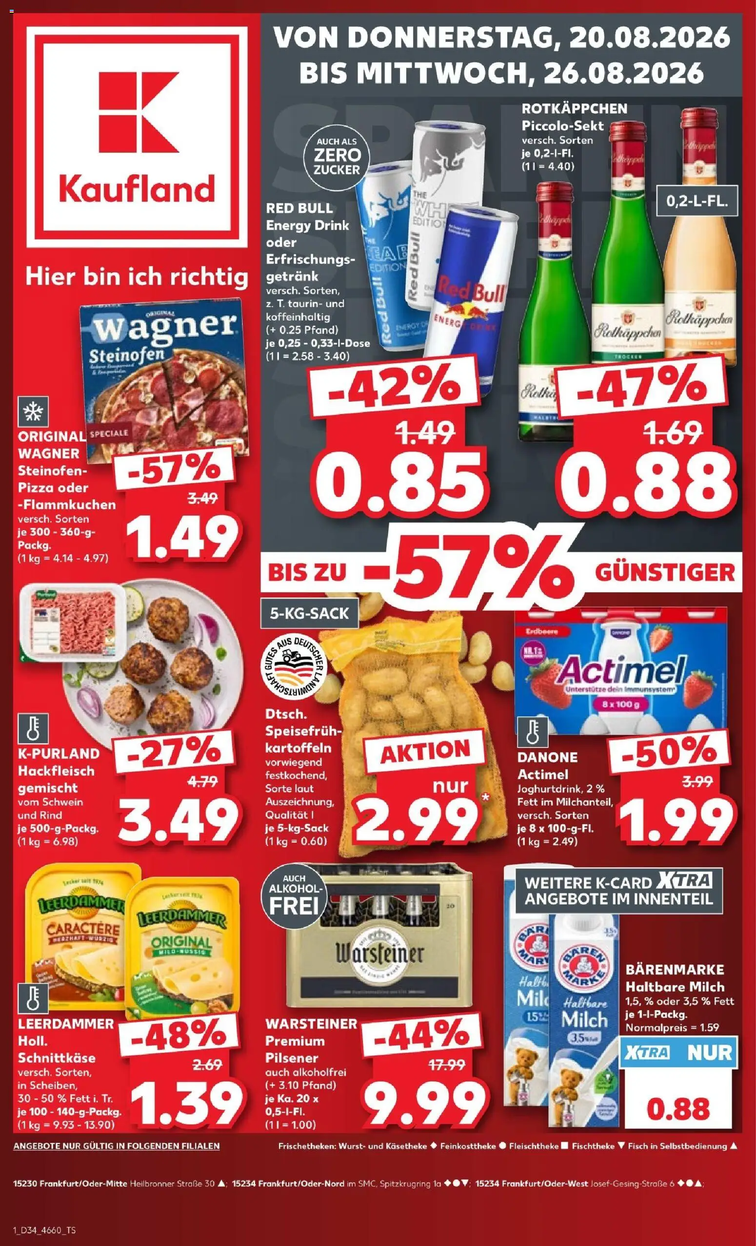 Vorschau von dem Prospekt des Geschäftes Kaufland, gültig ab dem 20.08.2026