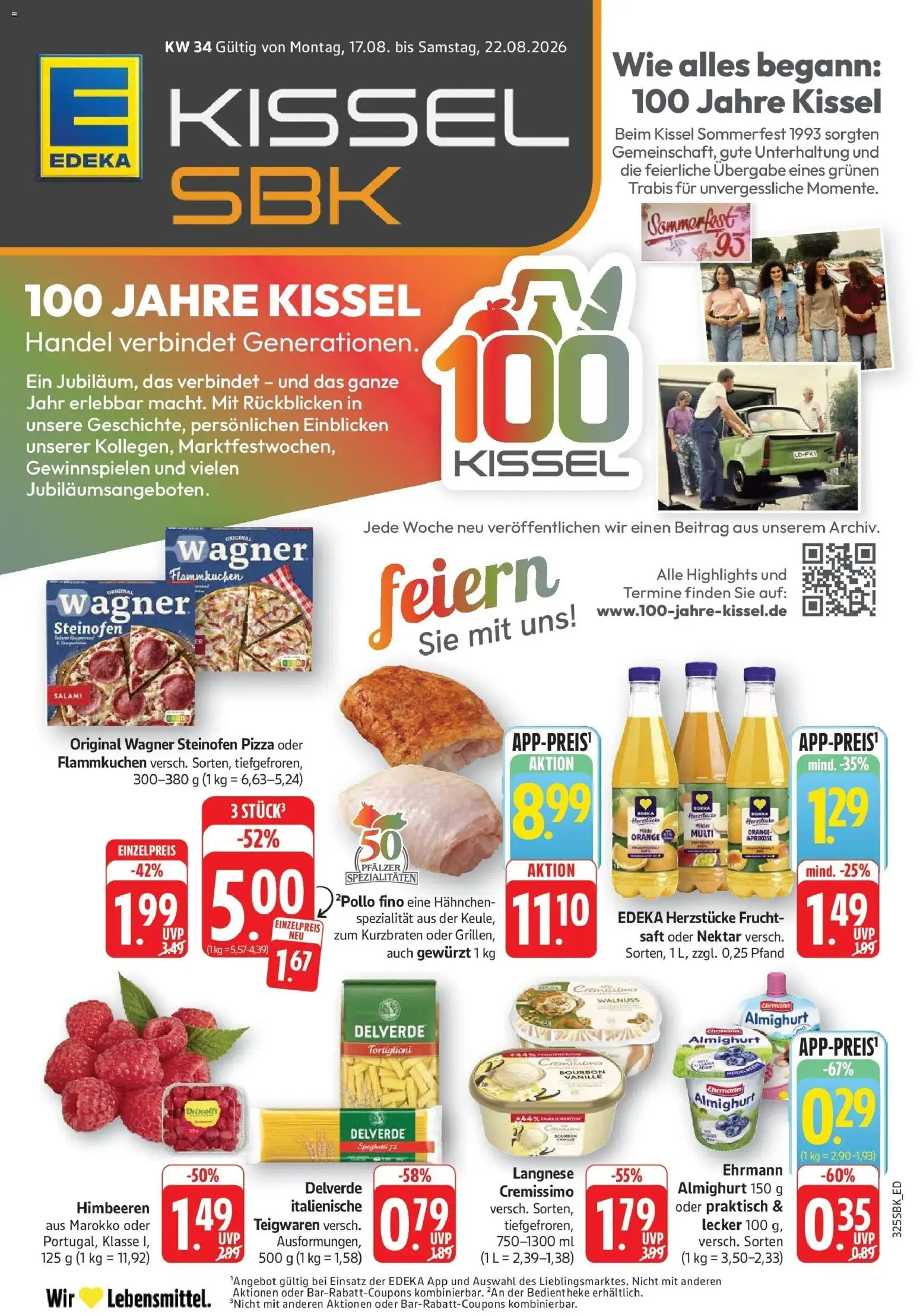 Vorschau von dem Prospekt des Geschäftes Edeka, gültig ab dem 17.08.2026