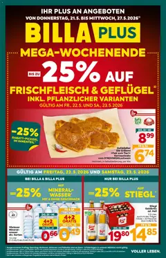 Vorschau der Angebote: Billa Plus Billa Plus Flugblatt gültig ab 21.05.2026