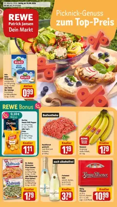 Vorschau von dem Prospekt des Geschäftes Rewe, gültig ab dem 10.08.2026