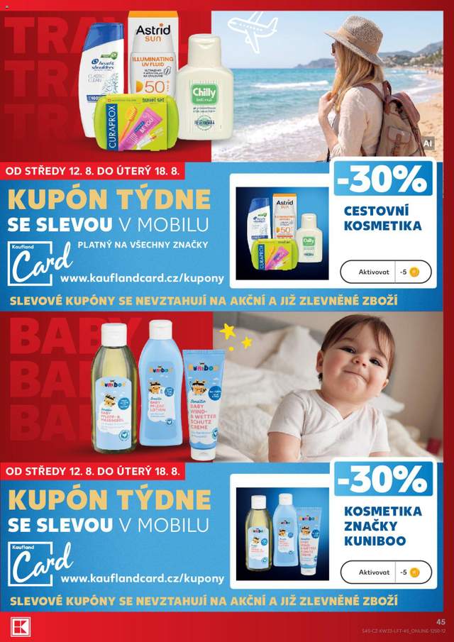 Nový Kaufland leták od 12.08.