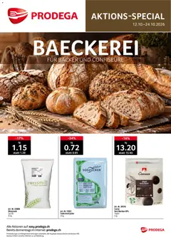 Vorschau des Merkblatts Prodega aktionen Bäckerei vom Shop Prodega gültig von 12.10.2026 bis 24.10.2026
