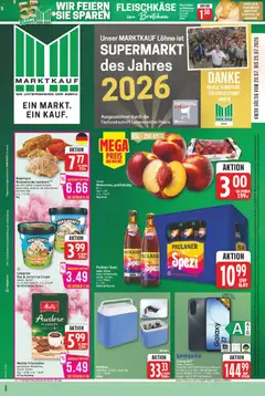 Vorschau von dem Prospekt des Geschäftes Marktkauf, gültig ab dem 20.07.2026