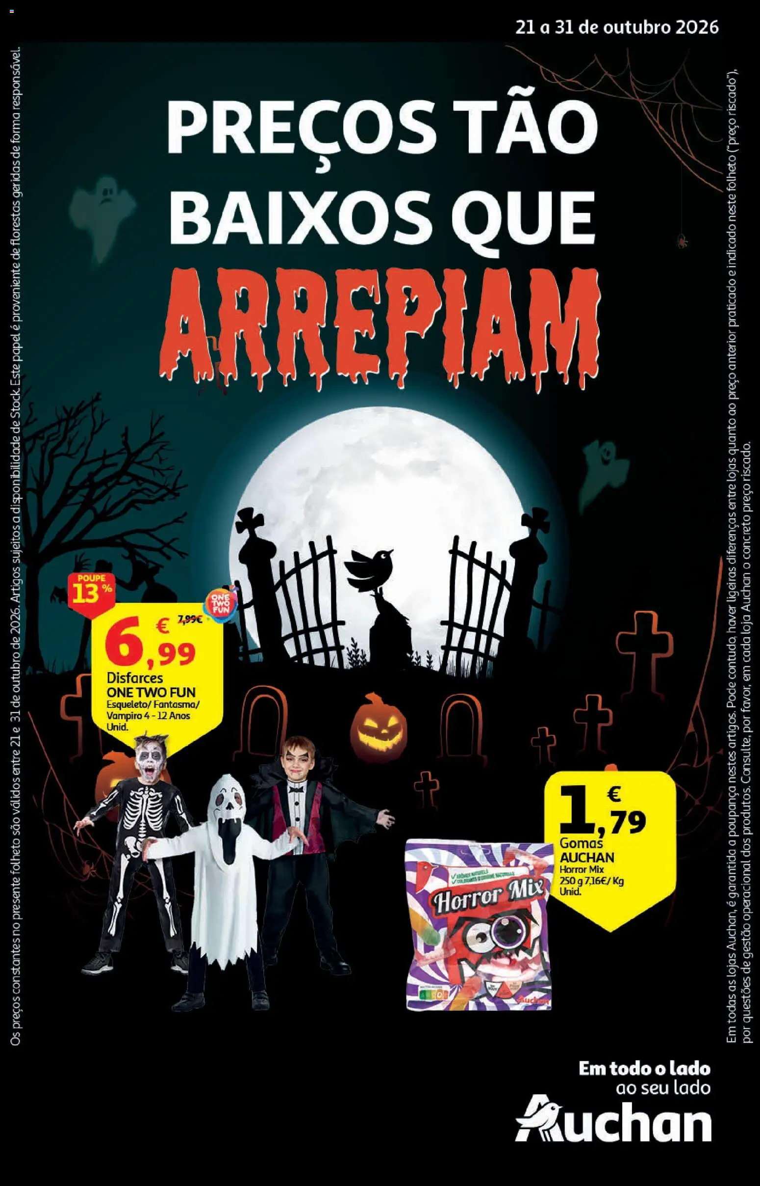 Pré-visualização do folheto da loja Auchan válida a partir de 21/10/2026 - Gomas