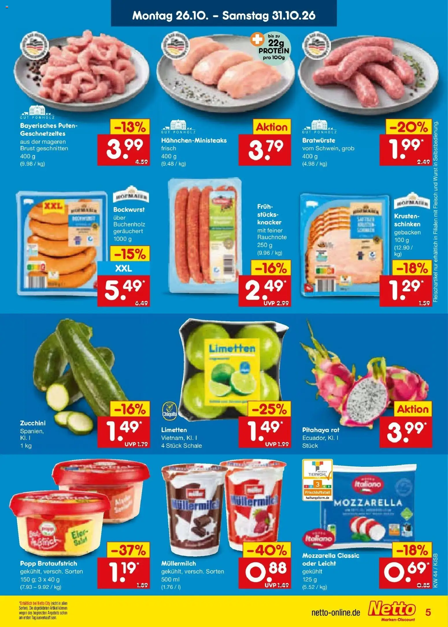 Vorschau von dem Prospekt des Geschäftes Netto Marken-Discount, gültig ab dem 26.10.2026