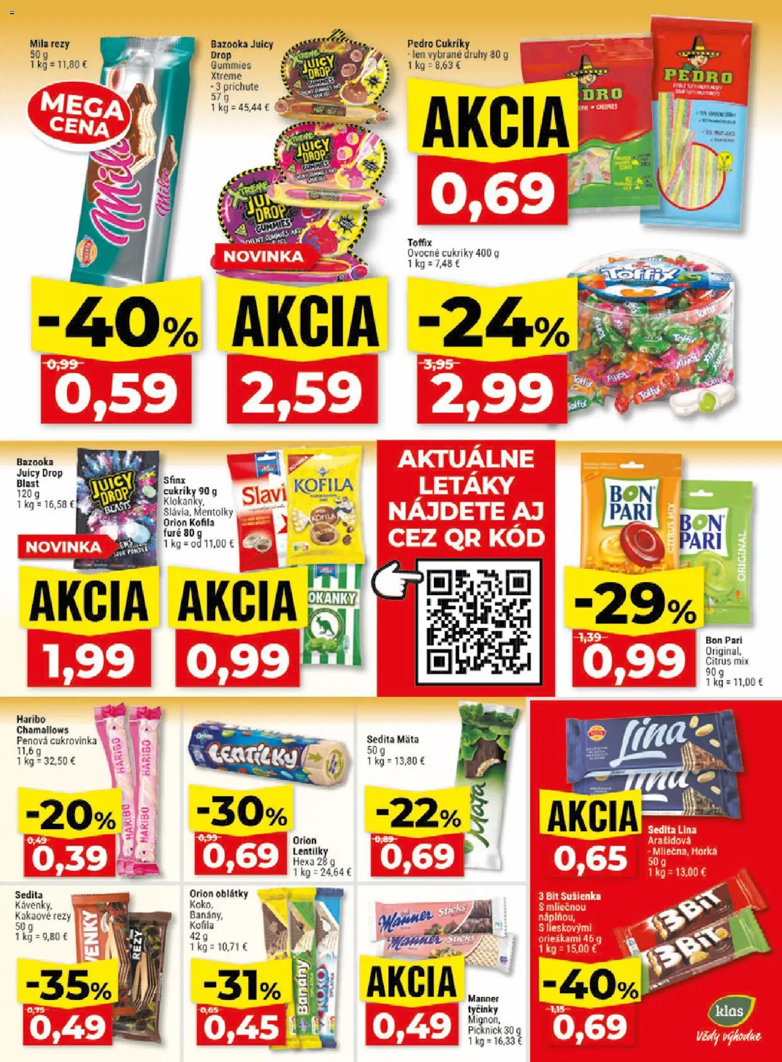 Náhľad Klas letáku platného od 10.08.2026