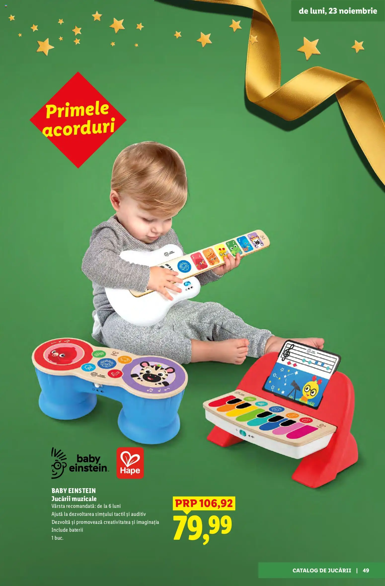 Previzualizarea de cataloage: Lidl Lidl Catalog De jucării valabil de la 02.11.2026 - Baby, Baterii