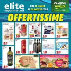 Anteprima dell'opuscolo Elite Supermercati volantino Roma dal negozio Elite Supermercati valido da 31/07/2026
