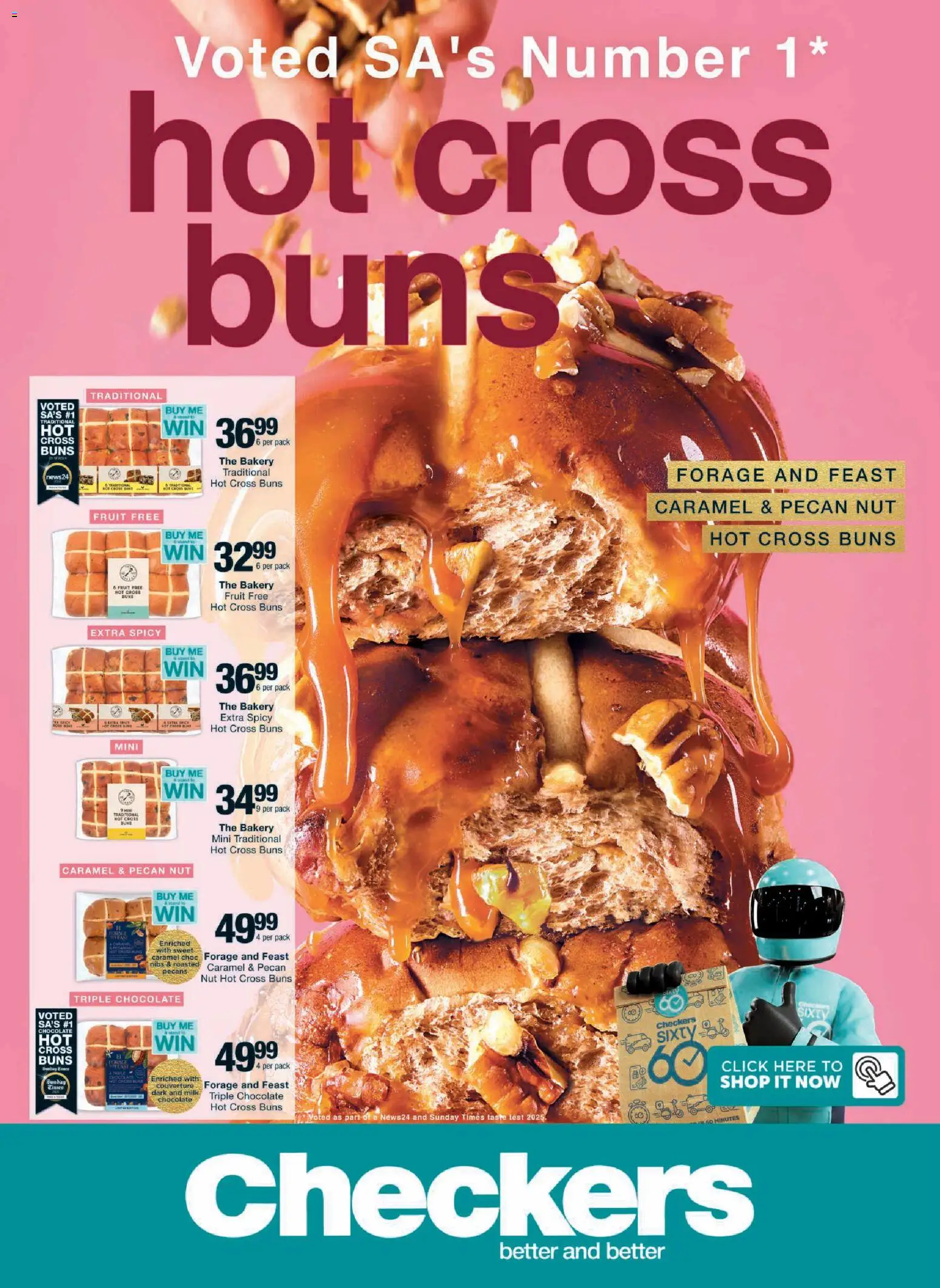 Checkers Easter Feasting Catalogue 23/03 - 06/04/2026