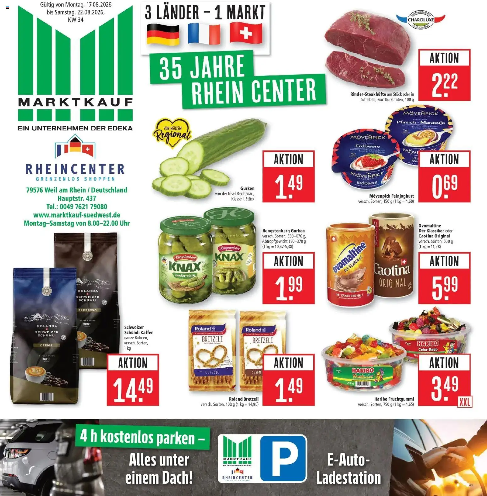 Vorschau von dem Prospekt des Geschäftes Marktkauf, gültig ab dem 17.08.2026