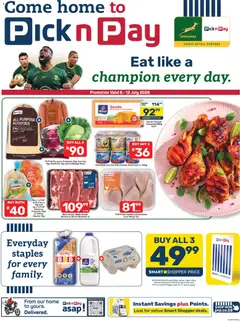 Preview of Pick n Pay flyer valid from 06/07/2026