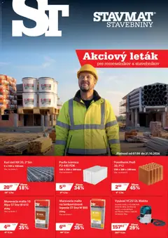 Náhľad STAVMAT STAVEBNINY letáku platného od 07.09.2026