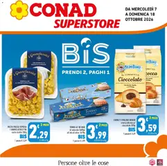 Anteprima dell'opuscolo Conad volantino Superstore Sicilia dal negozio Conad valido da 07/10/2026