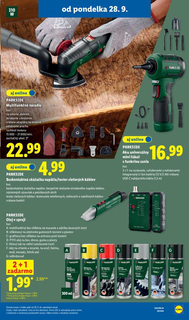 Nový Lidl leták od 28.09.