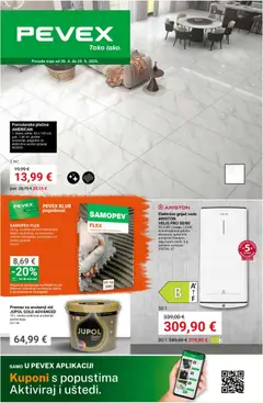 Pregled letka Pevex Ponuda trgovine Pevex vrijedi od 30.04.2026