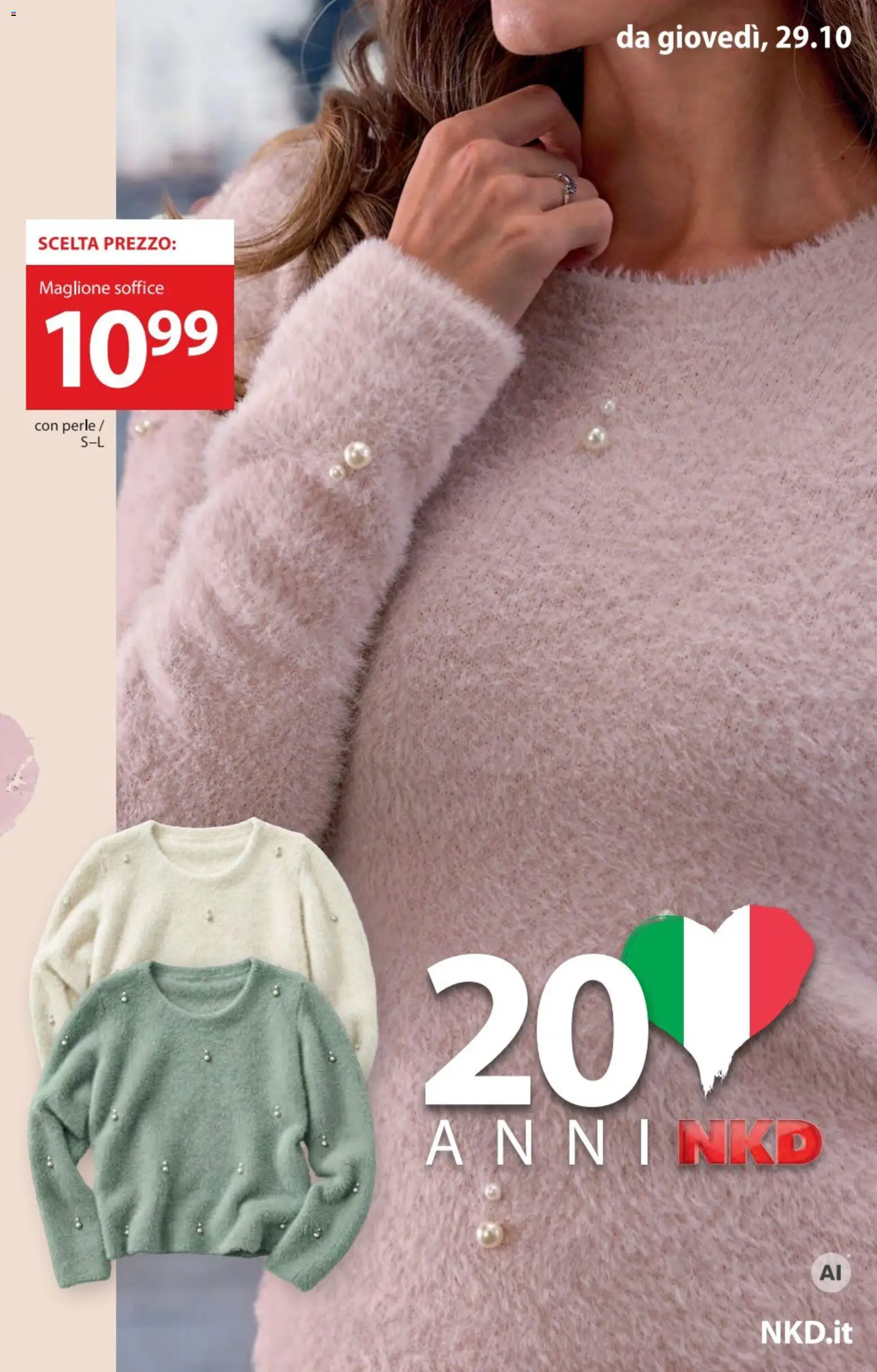 Anteprima dell'opuscolo NKD volantino dal negozio NKD valido da 29/10/2026