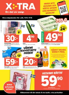 Förhandsgranska reklamblad Coop Daglivs erbjudanden från butik Coop Daglivs gäller från 11/05/2026
