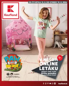 Kaufland SK - Kaufland SK Nonfood akciós újság megtekintése, amely érvényes 2026.08.13.-től