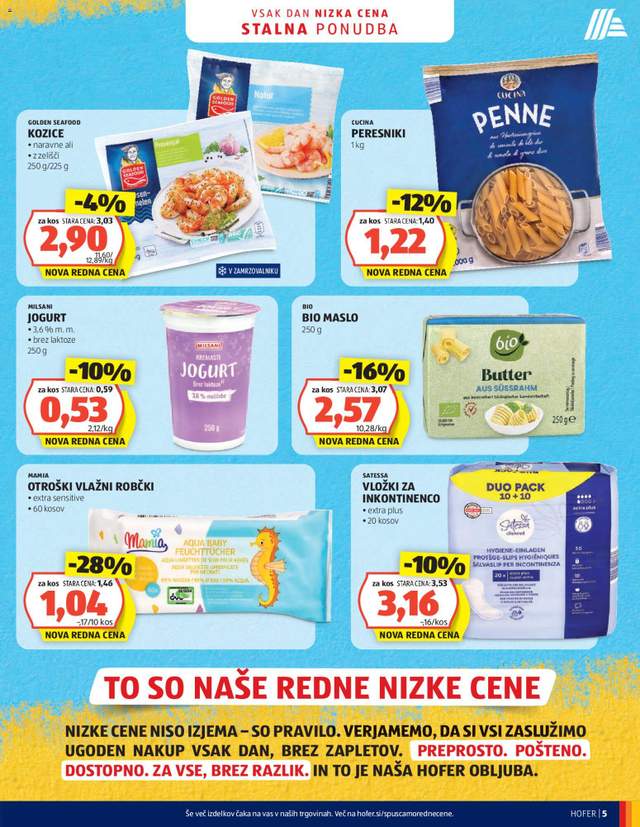 Novi Hofer katalog od 01.07.