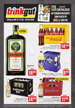 Vorschau von dem Prospekt des Geschäftes Trinkgut, gültig ab dem 14.06.2026
