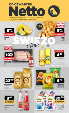 Pogląd gazetki "Netto gazetka od czwartku" ze sklepu Netto ważnej od 01.10.2026