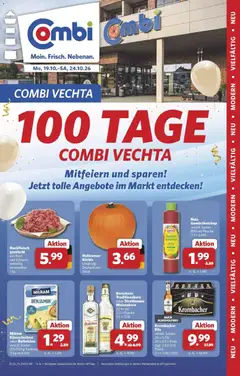Vorschau von dem Prospekt des Geschäftes Combi, gültig ab dem 19.10.2026