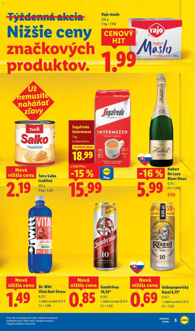 Nový Lidl leták od 10.08.