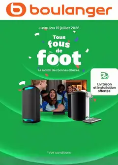 Boulanger - Prévisualisation de Boulanger Catalogue des produits - Match Foot valide à partir de 06.05.2026