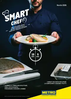 Anteprima dell'opuscolo Metro volantino Smart Chef dal negozio Metro valido da 14/05/2026