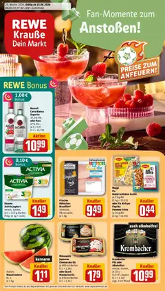 Vorschau von dem Prospekt des Geschäftes Rewe, gültig ab dem 14.06.2026