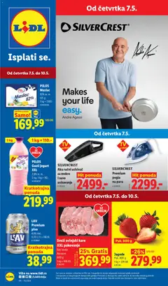 Pregled Lidl kataloga - važi od 07.05.2026