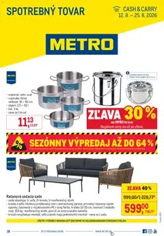 Náhľad Metro letáku platného od 12.08.2026