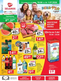 Pogląd gazetki "Selgros cash&carry gazetka" ze sklepu Selgros cash&carry ważnej od 18.06.2026
