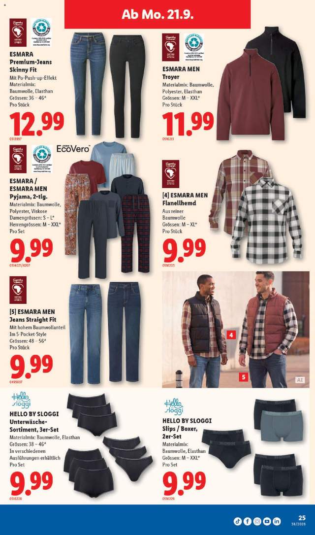 Neue Lidl Aktionen ab 17.09.