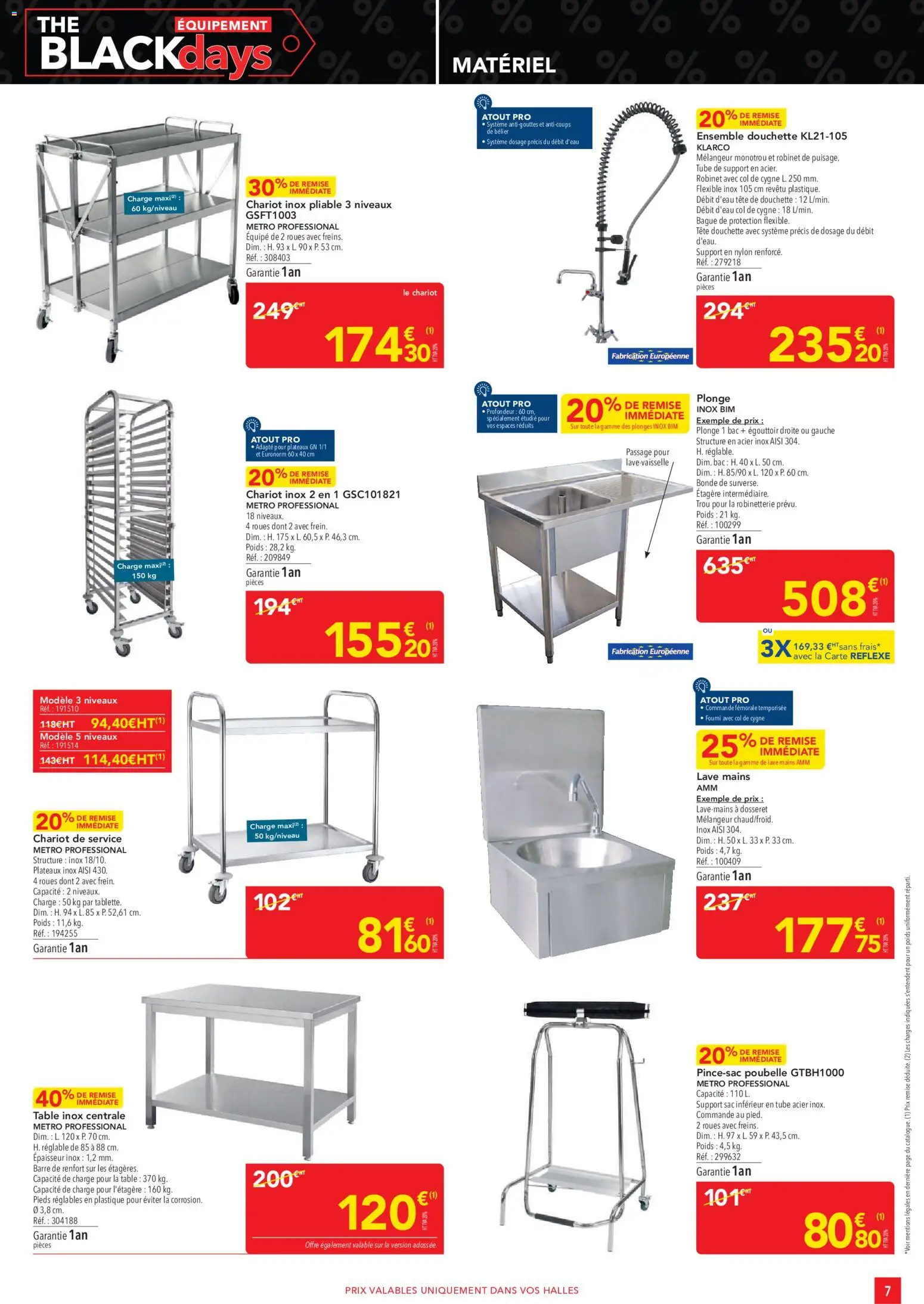 Prévisualisation de METRO Black Friday du magasin METRO formulaire valide 29/10/2026