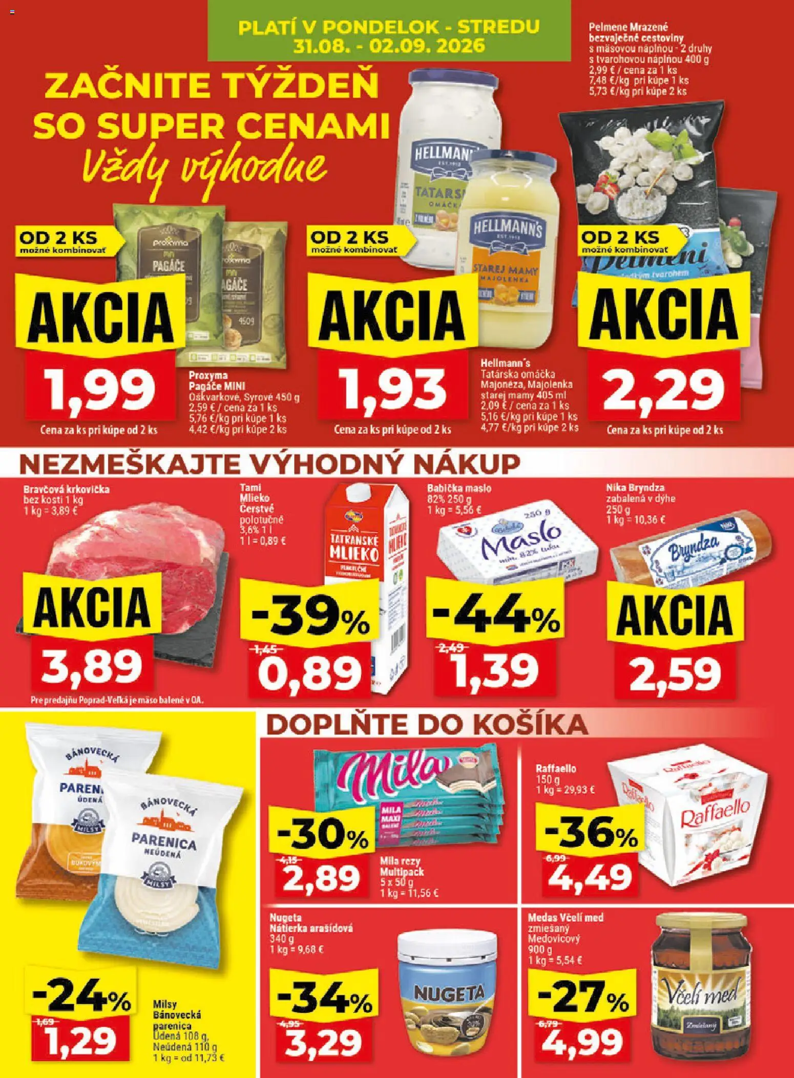 Náhľad Klas letáku platného od 31.08.2026