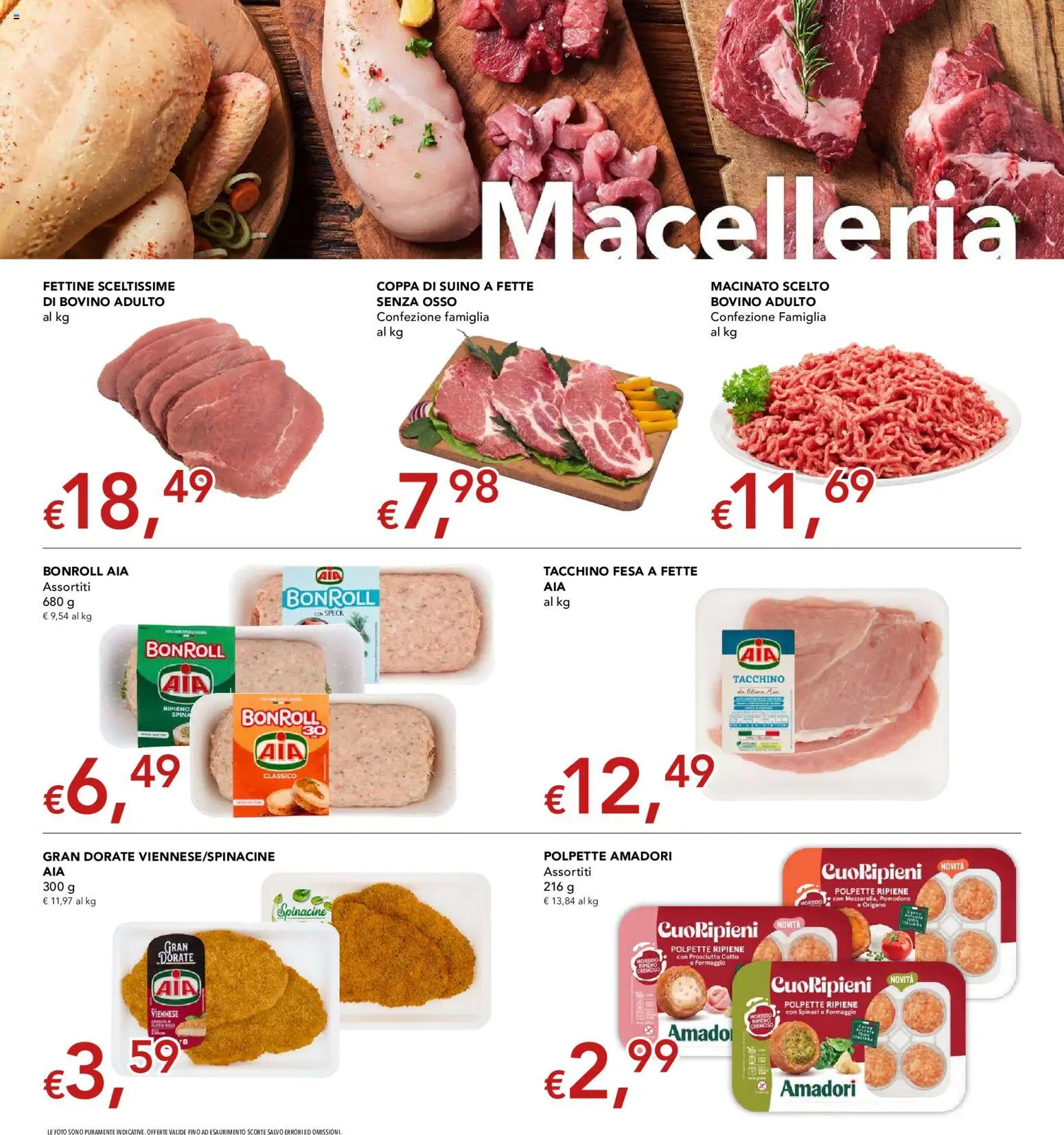 Anteprima dell'opuscolo Migross volantino dal negozio Migross valido da 10/09/2026 - Formaggio, Tacchino, Speck, Prosciutto Cotto, Spinaci, Suino, Macinato, Formaggio cremoso