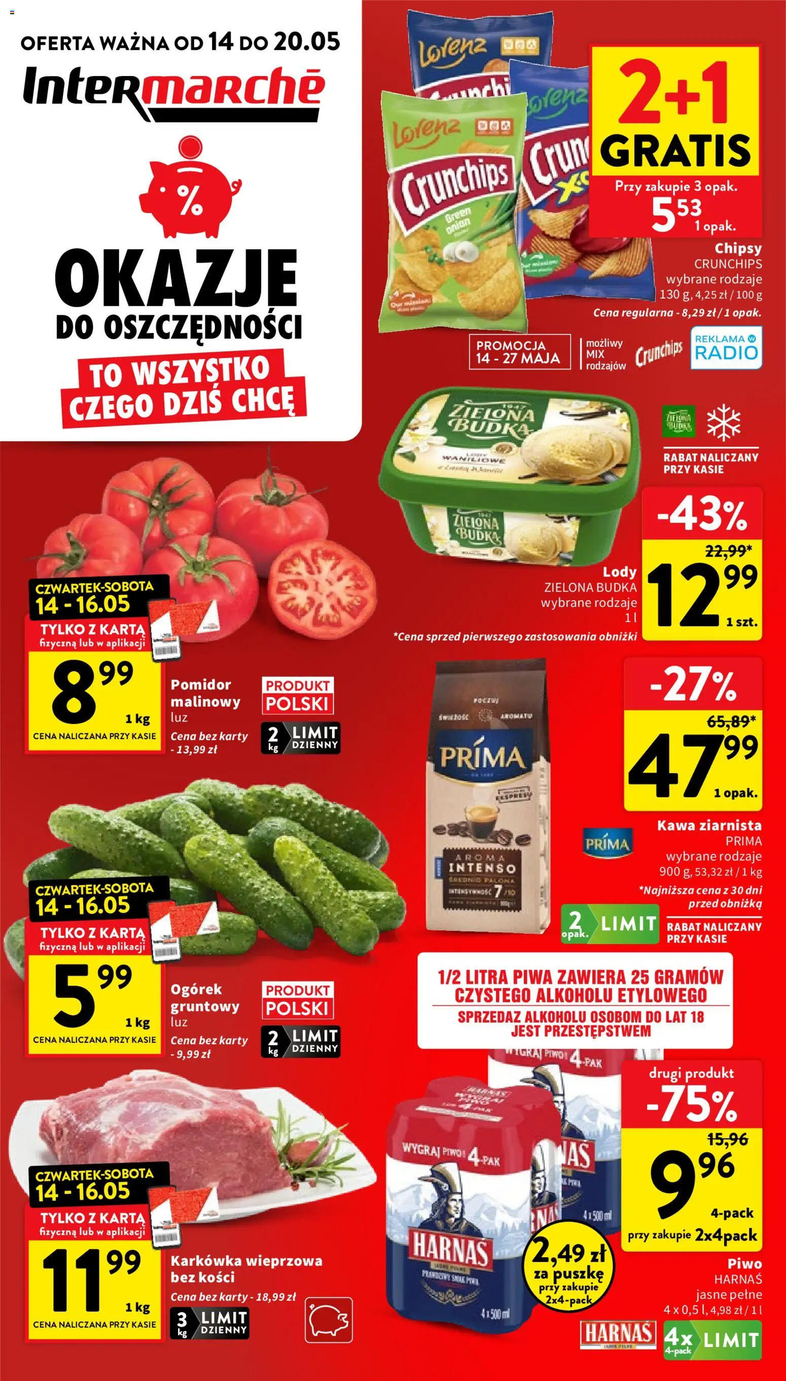 Pogląd gazetki "Intermarche gazetka" ze sklepu Intermarche ważnej od 14.05.2026
