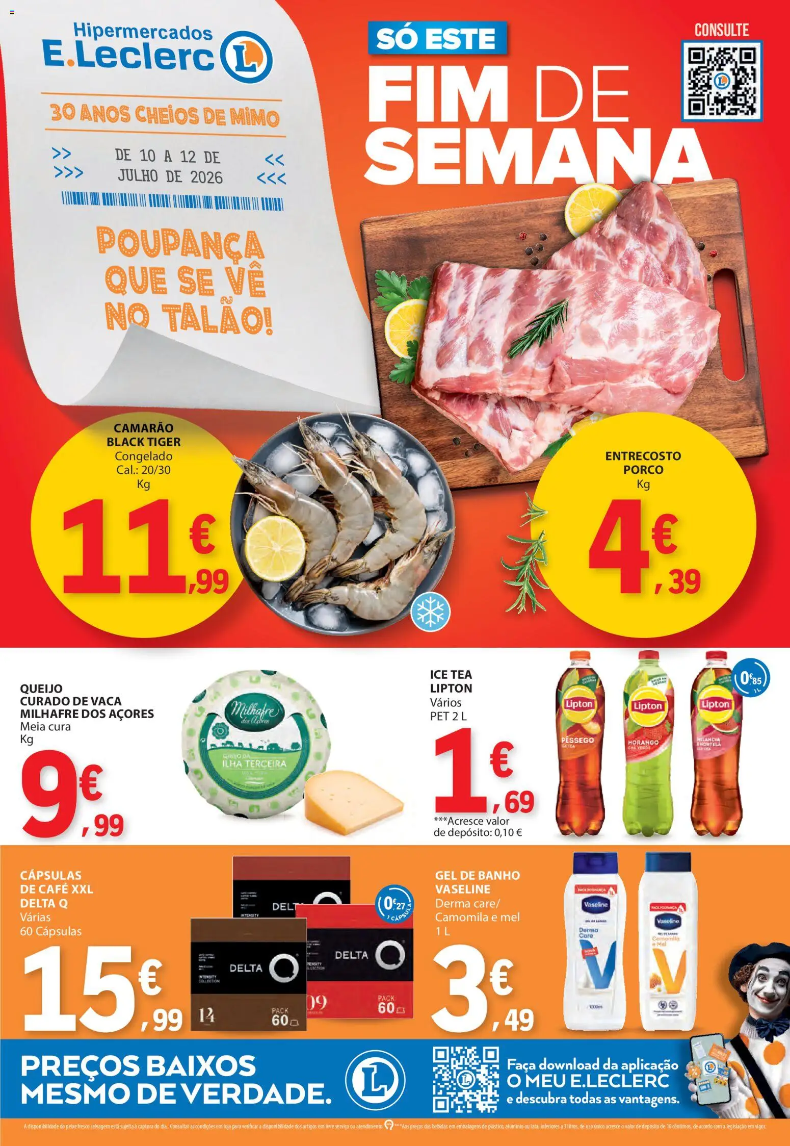 Pré-visualização do folheto da loja E.Leclerc válida a partir de 10/07/2026