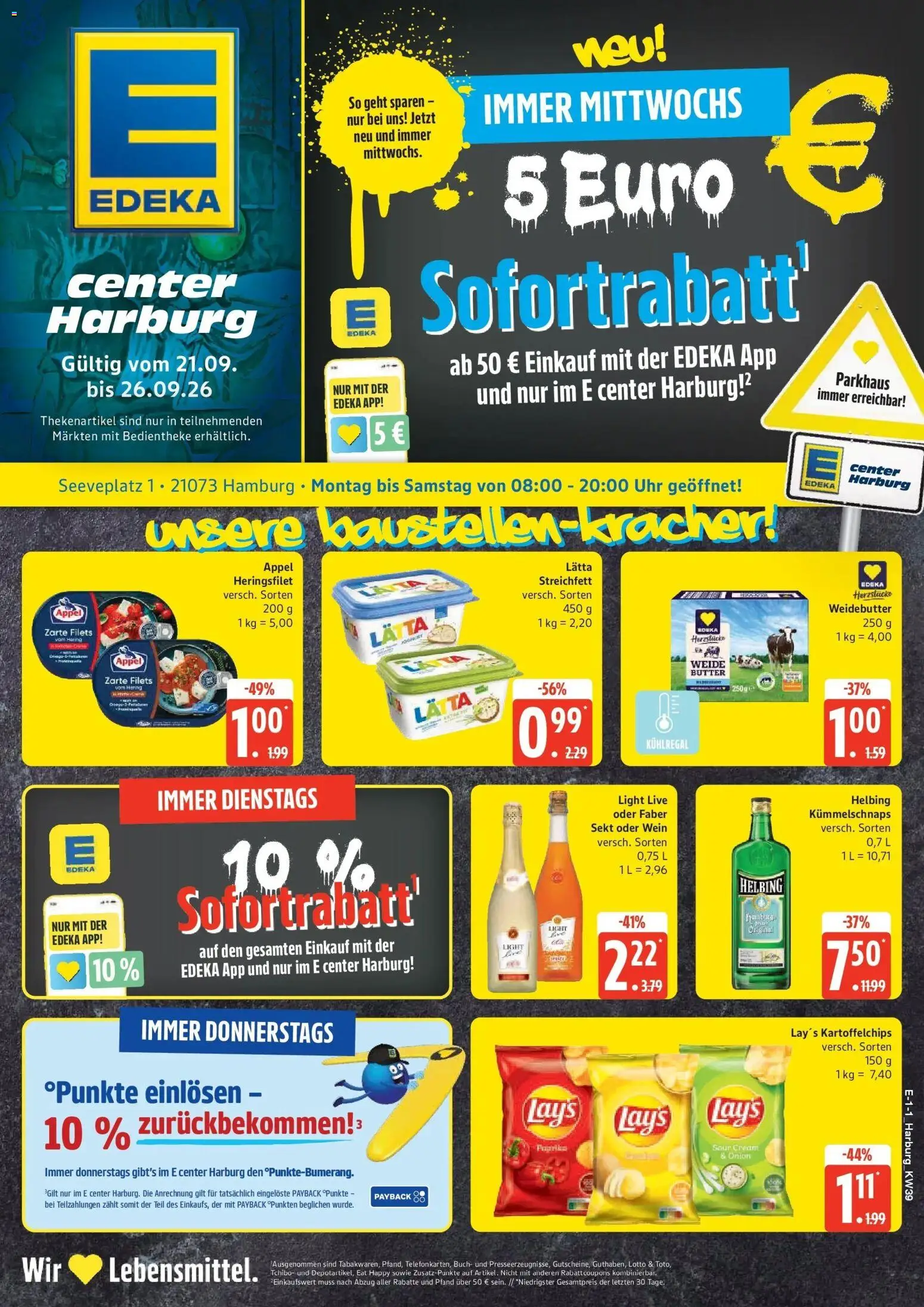 Vorschau von dem Prospekt des Geschäftes Edeka, gültig ab dem 21.09.2026