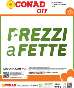 Anteprima dell'opuscolo Conad volantino City Lombardia dal negozio Conad valido da 12/06/2026