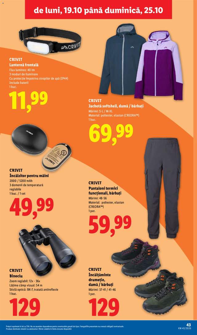 Noul catalog Lidl de la 19.10.
