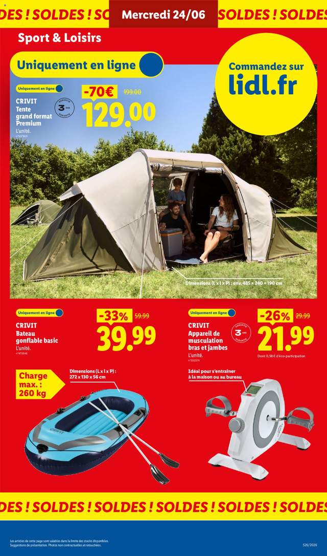Nouveau catalogue Lidl à partir du 25/06